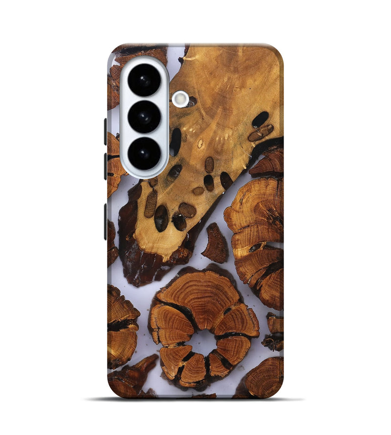 Galaxy S26 Wood Live Edge Phone Case - Jalisa (Clear, 823236)