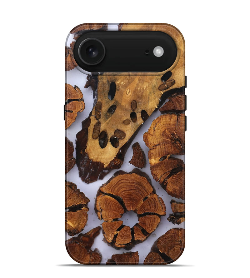 iPhone 17 Air Wood Live Edge Phone Case - Jalisa (Clear, 823236)