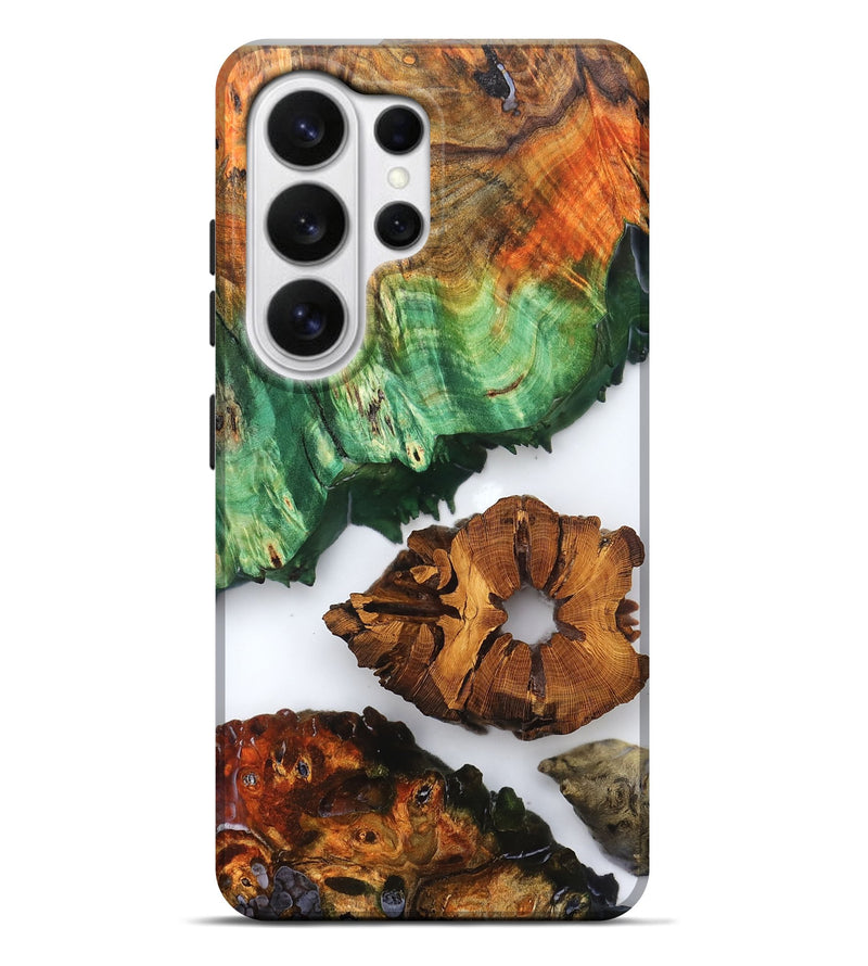 Galaxy S26 Ultra Wood Live Edge Phone Case - Shavon (Clear, 823239)
