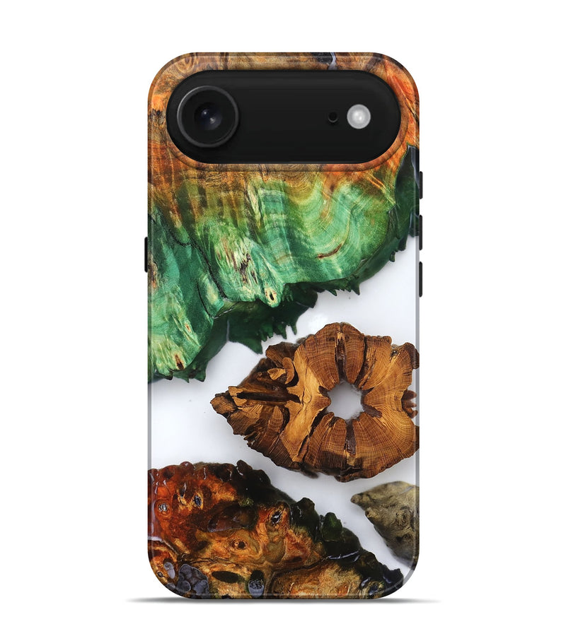 iPhone 17 Air Wood Live Edge Phone Case - Shavon (Clear, 823239)