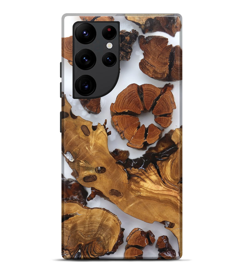 Galaxy S22 Ultra Wood Live Edge Phone Case - Marty (Clear, 823241)