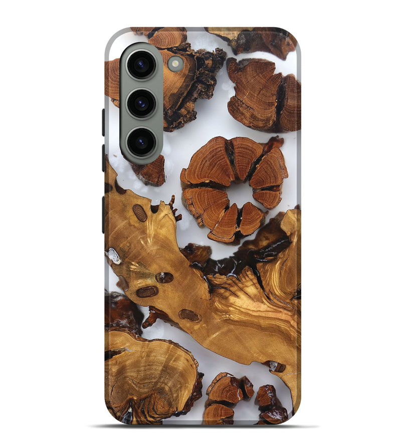 Galaxy S23 Plus Wood Live Edge Phone Case - Marty (Clear, 823241)