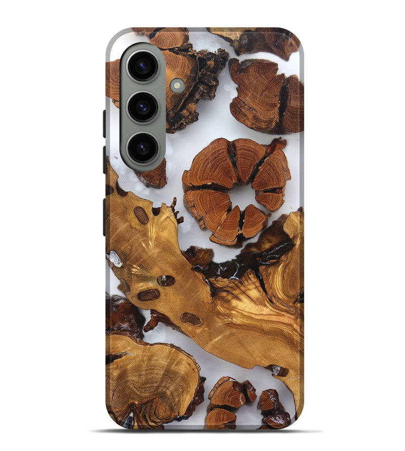 Galaxy S24 Plus Wood Live Edge Phone Case - Marty (Clear, 823241)