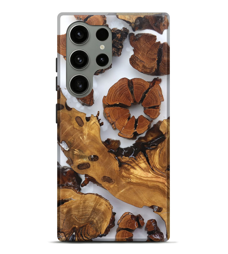 Galaxy S24 Ultra Wood Live Edge Phone Case - Marty (Clear, 823241)