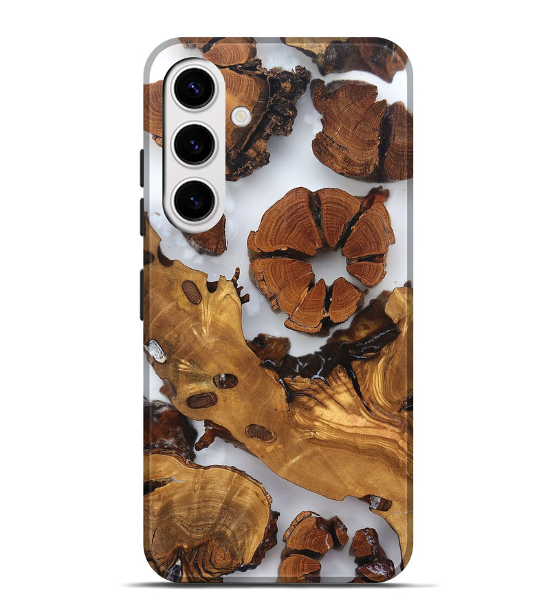 Galaxy S25 Plus Wood Live Edge Phone Case - Marty (Clear, 823241)