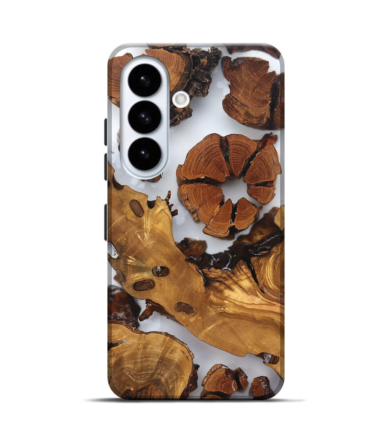 Galaxy S26 Wood Live Edge Phone Case - Marty (Clear, 823241)
