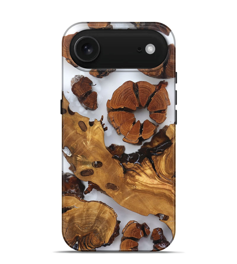 iPhone 17 Air Wood Live Edge Phone Case - Marty (Clear, 823241)