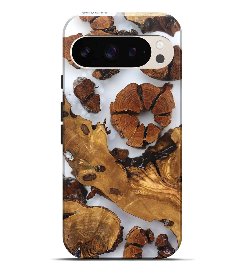 Pixel 10 Pro XL Wood Live Edge Phone Case - Marty (Clear, 823241)