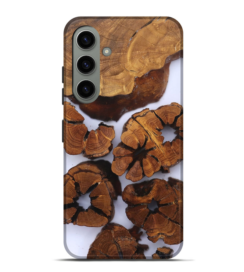 Galaxy S24 Plus Wood Live Edge Phone Case - Freya (Clear, 823242)
