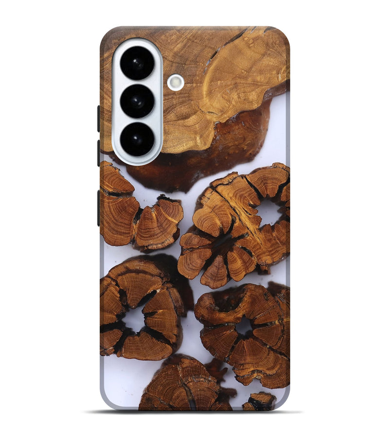 Galaxy S26 Plus Wood Live Edge Phone Case - Freya (Clear, 823242)