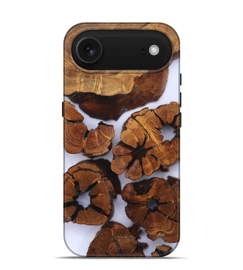 iPhone 17 Air Wood Live Edge Phone Case - Freya (Clear, 823242)