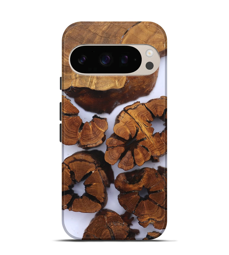 Pixel 10 Wood Live Edge Phone Case - Freya (Clear, 823242)