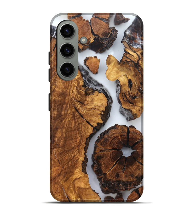 Galaxy S24 Plus Wood Live Edge Phone Case - Rihanna (Clear, 823244)