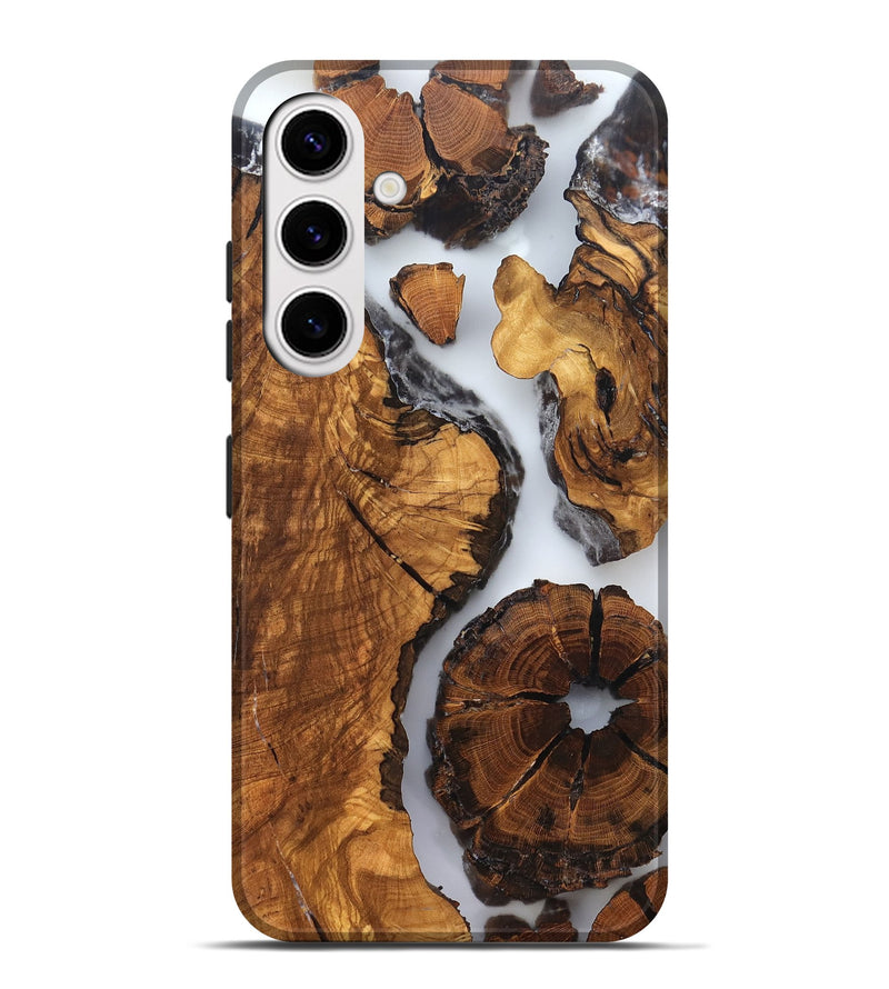 Galaxy S25 Plus Wood Live Edge Phone Case - Rihanna (Clear, 823244)