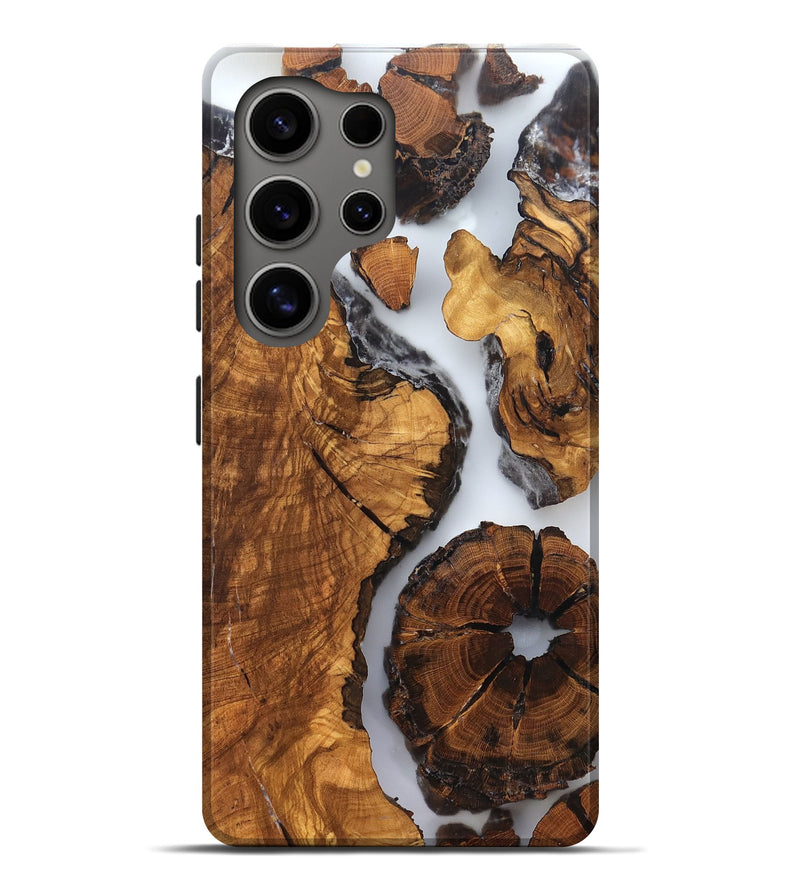 Galaxy S25 Ultra Wood Live Edge Phone Case - Rihanna (Clear, 823244)