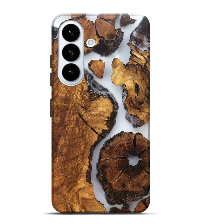 Galaxy S26 Plus Wood Live Edge Phone Case - Rihanna (Clear, 823244)