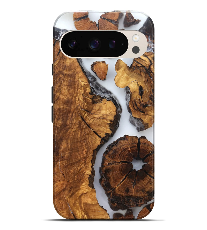 Pixel 10 Pro XL Wood Live Edge Phone Case - Rihanna (Clear, 823244)