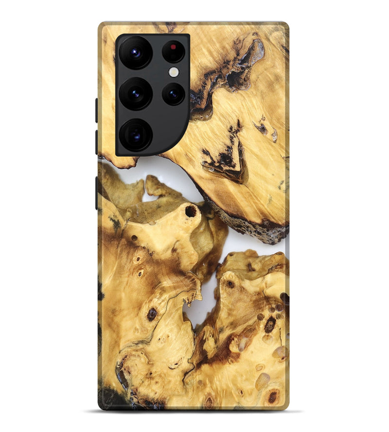 Galaxy S22 Ultra Wood Live Edge Phone Case - Marcel (Clear, 823245)