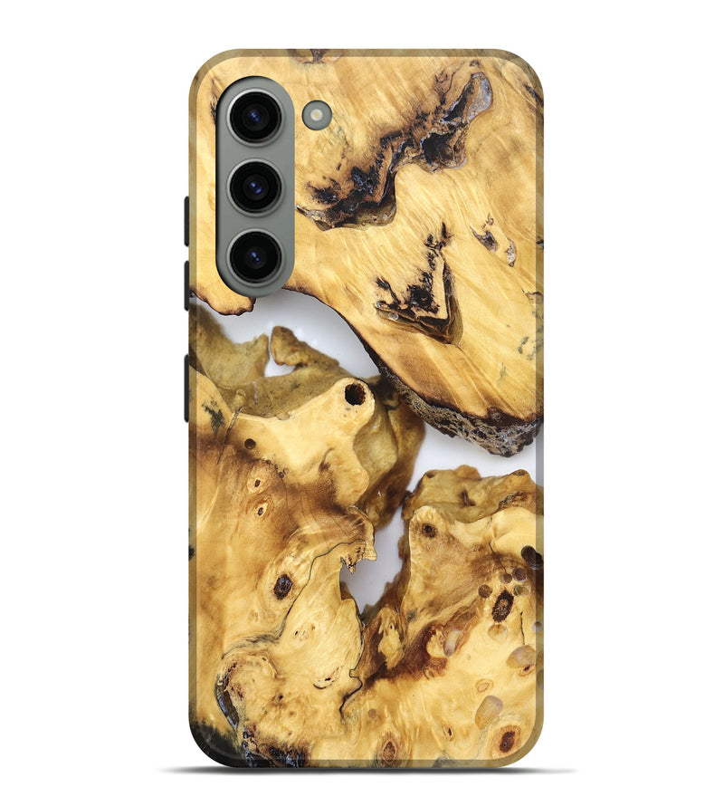 Galaxy S23 Plus Wood Live Edge Phone Case - Marcel (Clear, 823245)