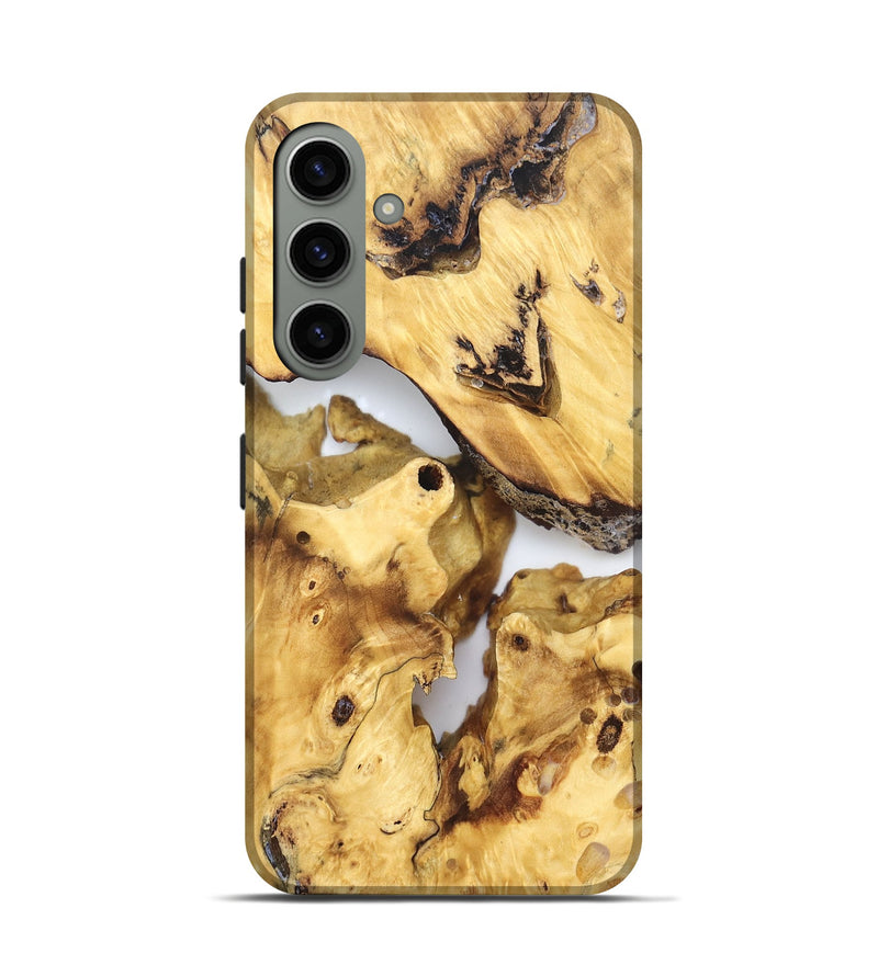 Galaxy S24 Wood Live Edge Phone Case - Marcel (Clear, 823245)
