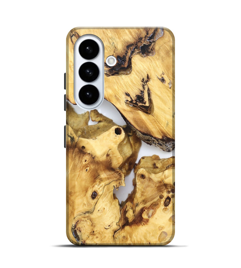 Galaxy S26 Wood Live Edge Phone Case - Marcel (Clear, 823245)