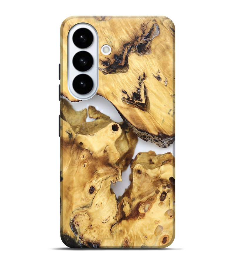 Galaxy S26 Plus Wood Live Edge Phone Case - Marcel (Clear, 823245)