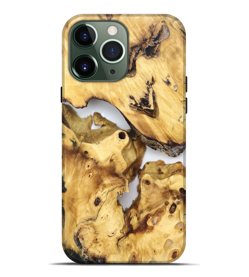 iPhone 13 Pro Max Wood Live Edge Phone Case - Marcel (Clear, 823245)