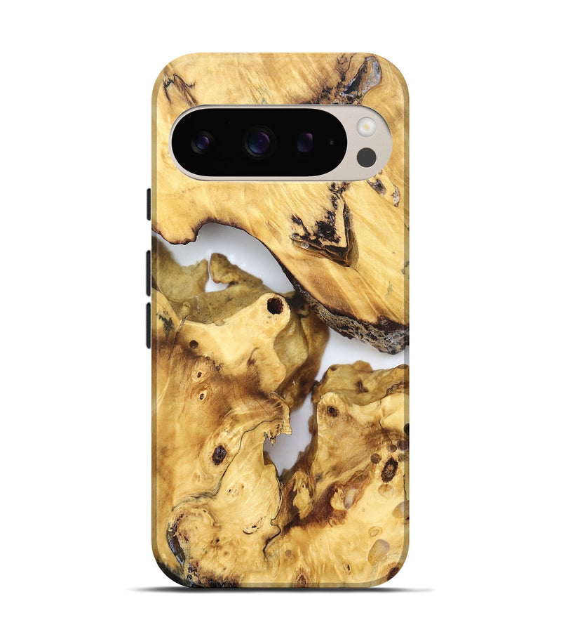 Pixel 9 Wood Live Edge Phone Case - Marcel (Clear, 823245)