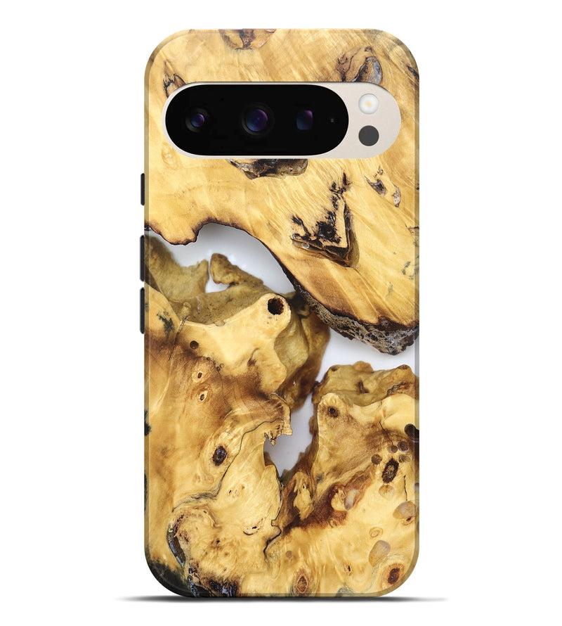 Pixel 9 Pro XL Wood Live Edge Phone Case - Marcel (Clear, 823245)