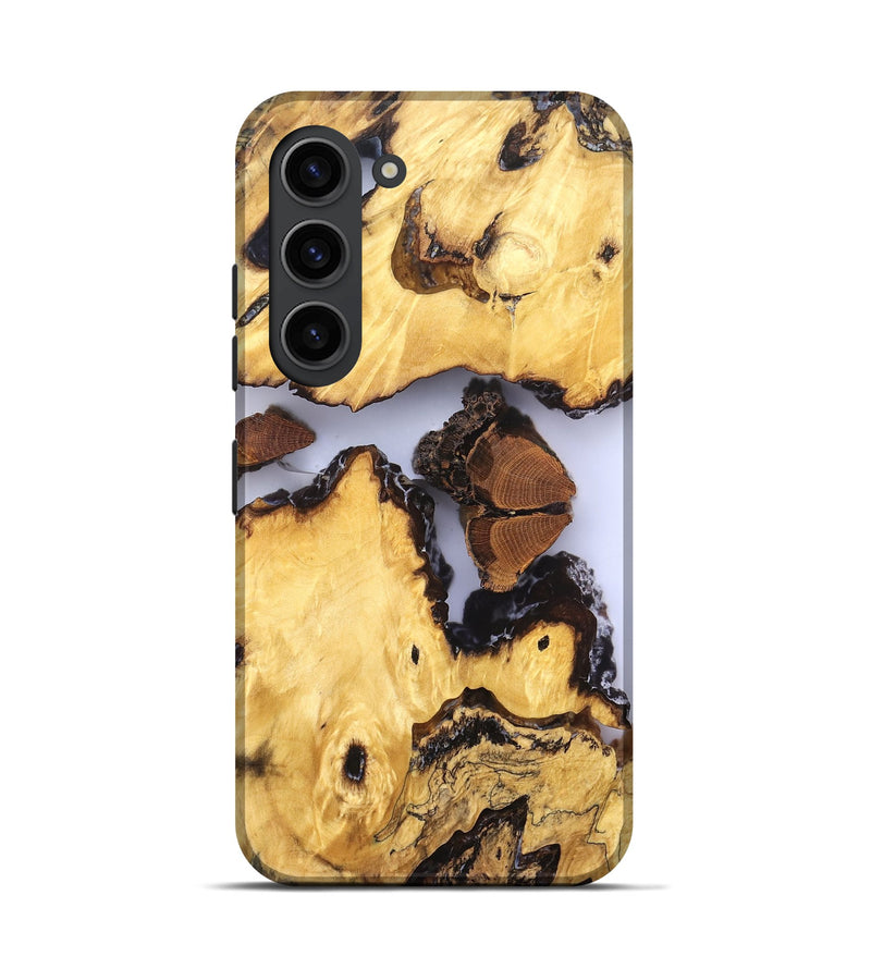Galaxy S23 Wood Live Edge Phone Case - Manuel (Clear, 823246)