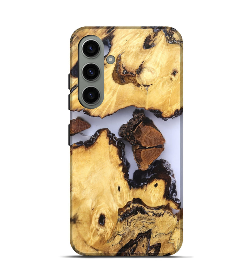 Galaxy S24 Wood Live Edge Phone Case - Manuel (Clear, 823246)