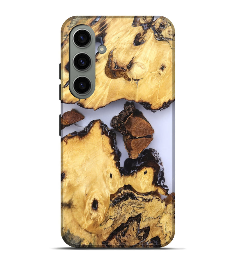 Galaxy S24 Plus Wood Live Edge Phone Case - Manuel (Clear, 823246)