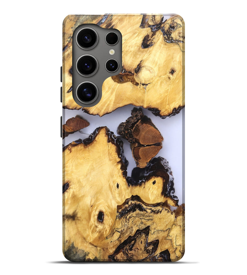 Galaxy S25 Ultra Wood Live Edge Phone Case - Manuel (Clear, 823246)
