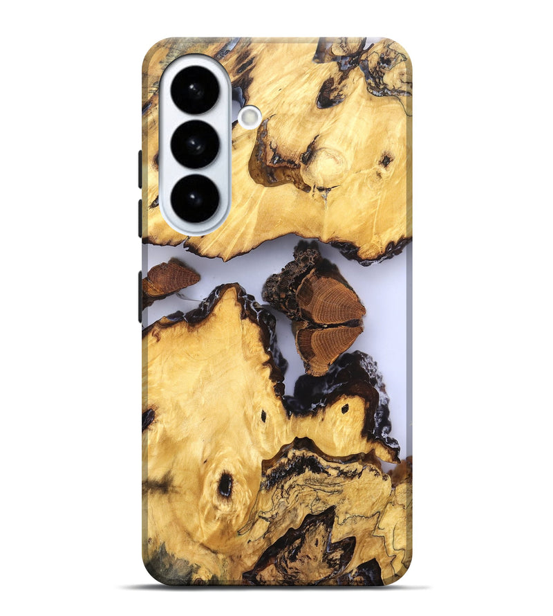 Galaxy S26 Plus Wood Live Edge Phone Case - Manuel (Clear, 823246)