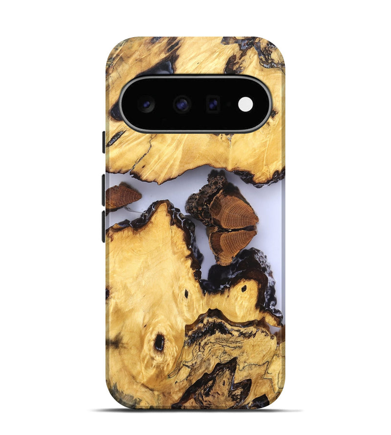 Pixel 11 Wood Live Edge Phone Case - Manuel (Clear, 823246)