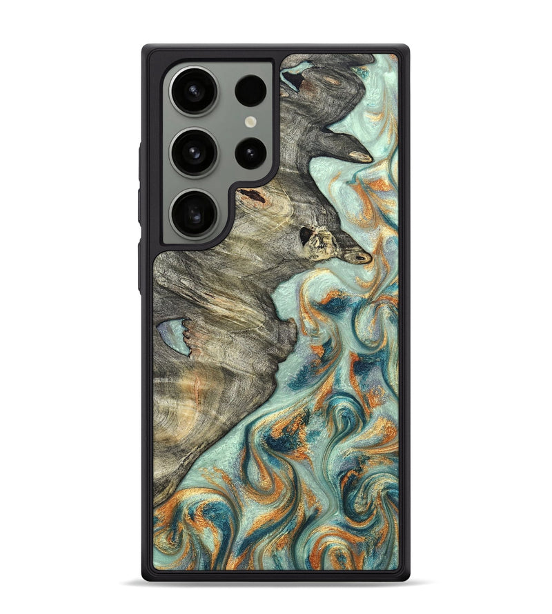 Galaxy S24 Ultra Wood Phone Case - Raymon (Green, 823254)