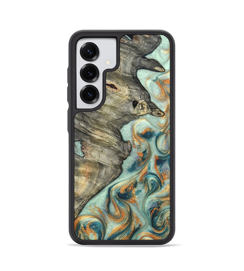 Galaxy S25 Wood Phone Case - Raymon (Green, 823254)