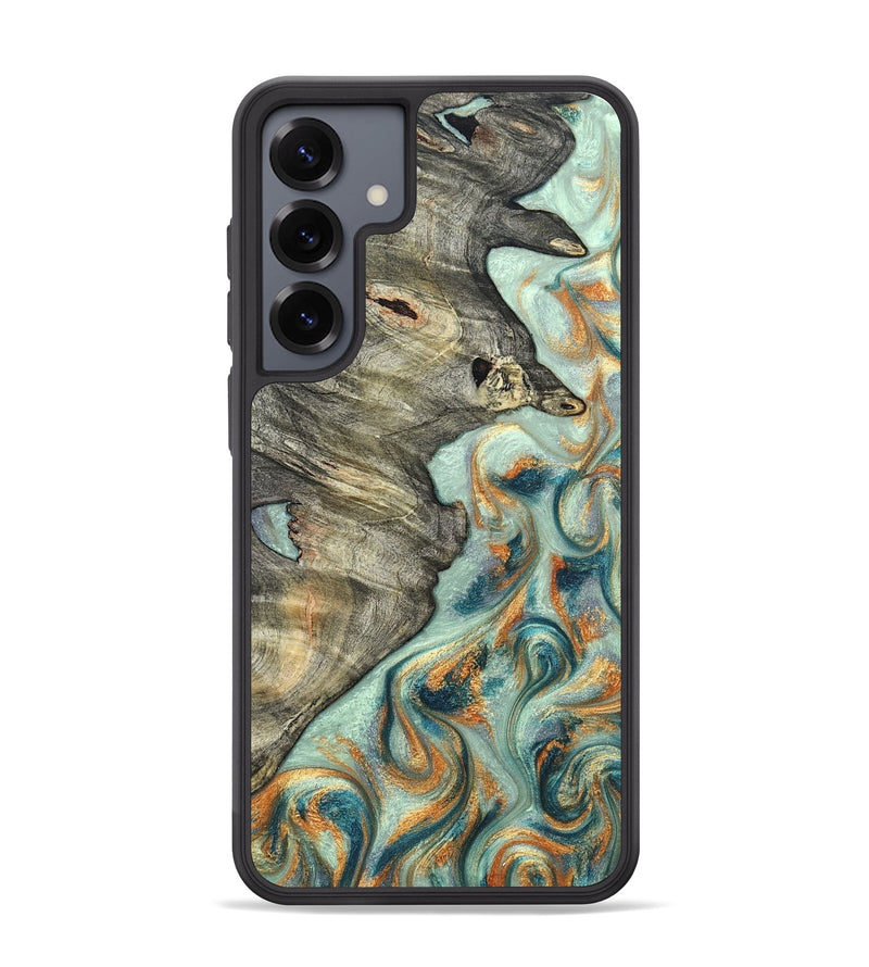 Galaxy S25 Plus Wood Phone Case - Raymon (Green, 823254)