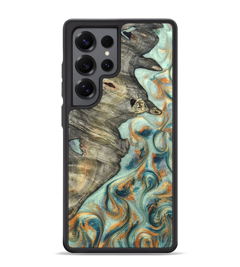 Galaxy S25 Ultra Wood Phone Case - Raymon (Green, 823254)
