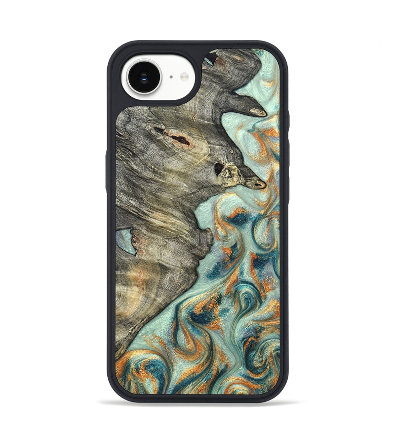 iPhone 17e Wood Phone Case - Raymon (Green, 823254)