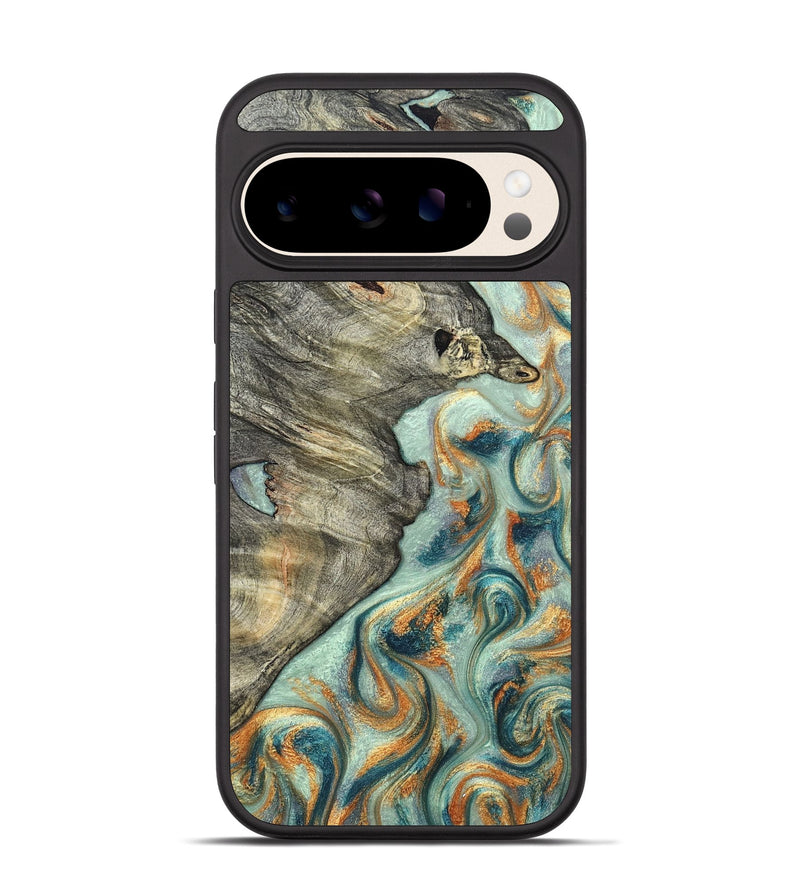 Pixel 10 Wood Phone Case - Raymon (Green, 823254)
