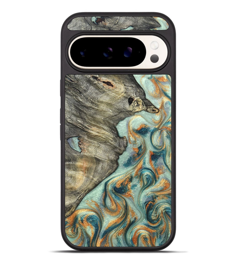 Pixel 9 Pro XL Wood Phone Case - Raymon (Green, 823254)