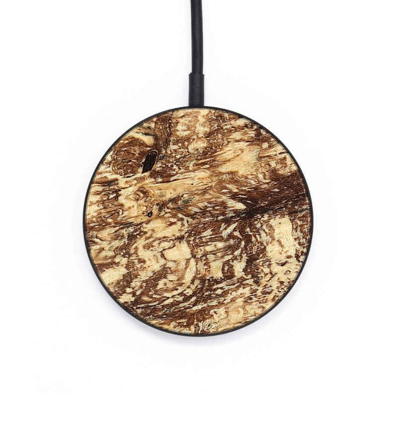 Circle Wood Wireless Charger - Scarlet (Wood Burl, 823256)