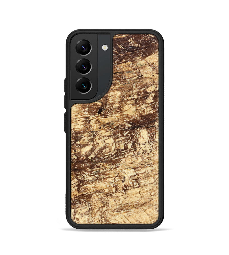 Galaxy S22 Wood Phone Case - Scarlet (Wood Burl, 823256)