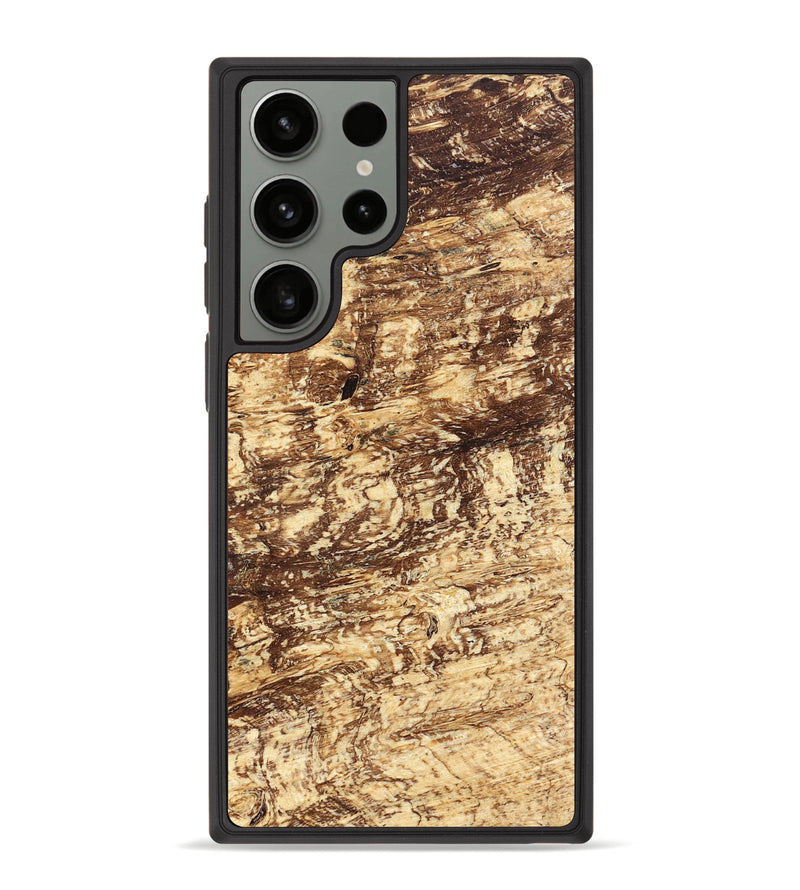 Galaxy S23 Ultra Wood Phone Case - Scarlet (Wood Burl, 823256)