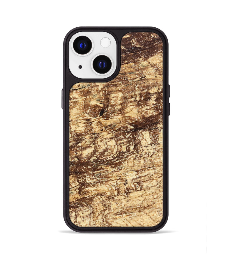 iPhone 13 Wood Phone Case - Scarlet (Wood Burl, 823256)