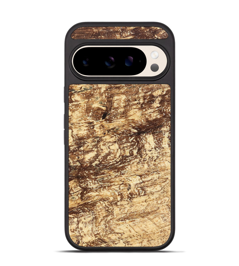 Pixel 10 Wood Phone Case - Scarlet (Wood Burl, 823256)