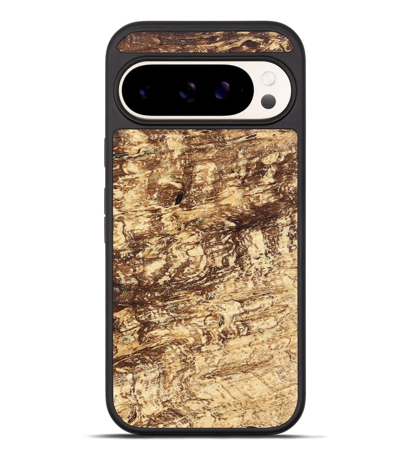 Pixel 10 Pro XL Wood Phone Case - Scarlet (Wood Burl, 823256)