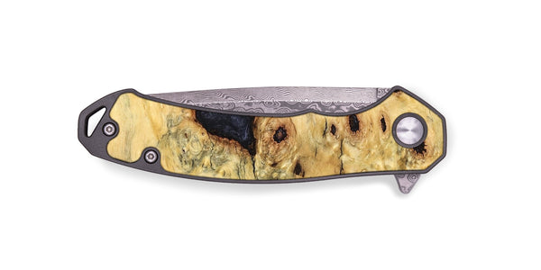 EDC Wood Pocket Knife - Kaylee (Wood Burl, 823257)