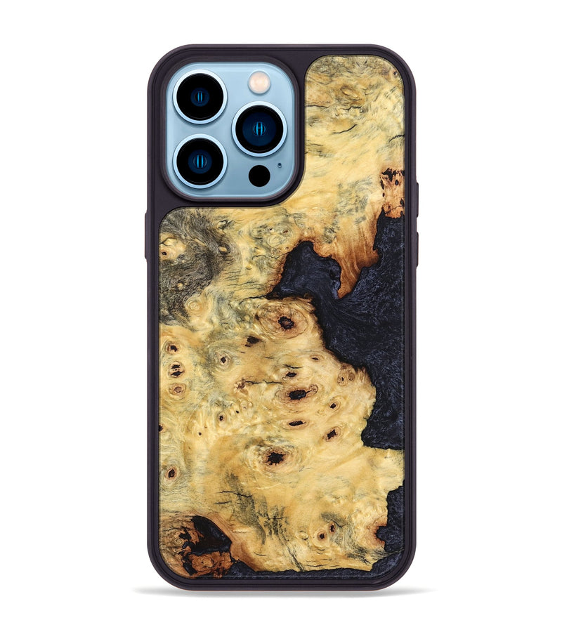 iPhone 14 Pro Max Wood Phone Case - Kaylee (Wood Burl, 823257)